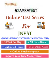 Jawahar Navodaya Vidyalaya Selection Test 1 month