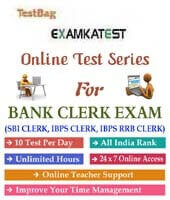 bank clerk exam mock test online