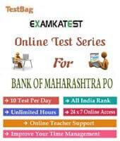 bank of maharashtrapo mock test
