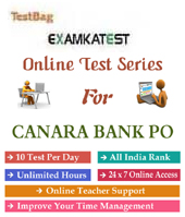 Canara Bank Probationary Officer Exam 1 month