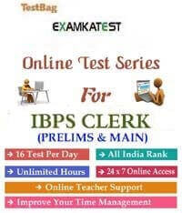 IBPS Clerk Mock Test 