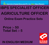 ibps specialist agriculture officer online mock test