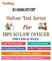 Ibps specialist law officer 