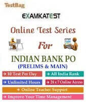 Indian bank po Indian bank probationary officer 
