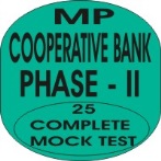 mp cooperative bank phase 2 mock test