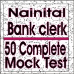 nainital bank clerk mock test