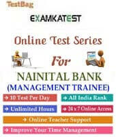 Nainital bank online exam