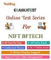 nift bf tech entrance exam sample papers