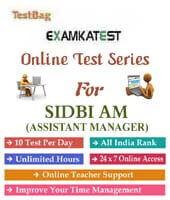 Sidbi recruitment of assistant manager