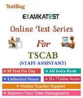 tscab staff assistant mock test