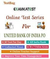 united india bank po online test