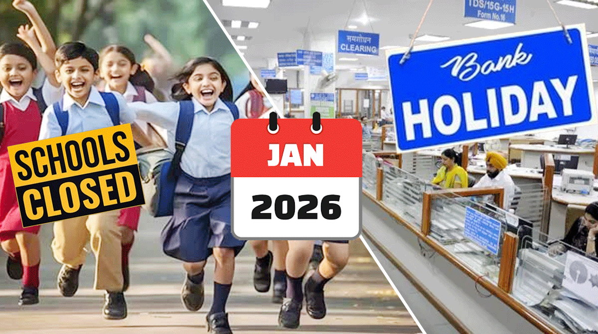 Bank School Holidays January 2026